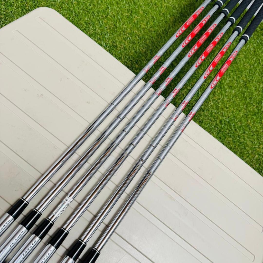 【良品】スリクソン ZX7 MKⅡ メンズアイアンセット 6本 スチール S