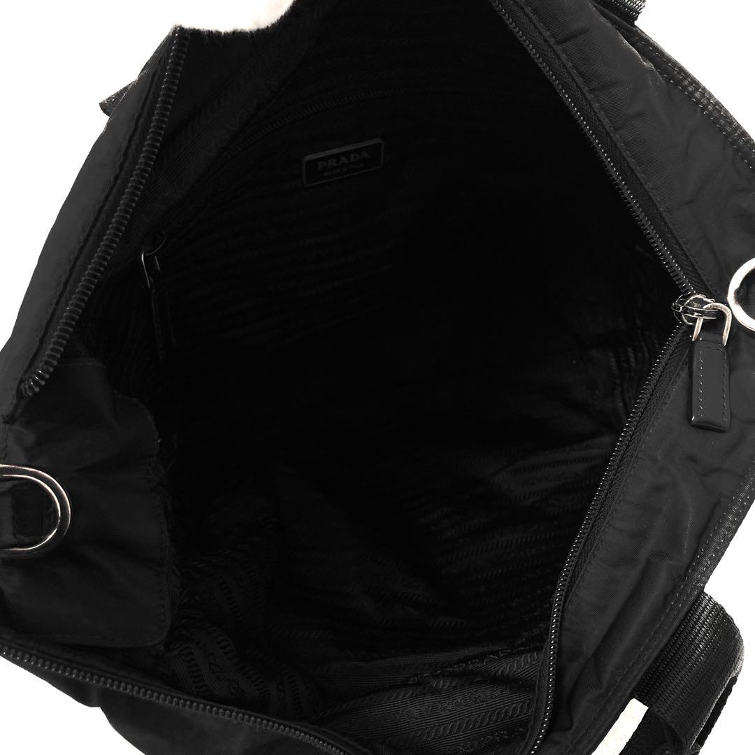 PRADA プラダ　ショルダーバッグ　トートバッグ　ナイロン　黒　ハンドバッグ