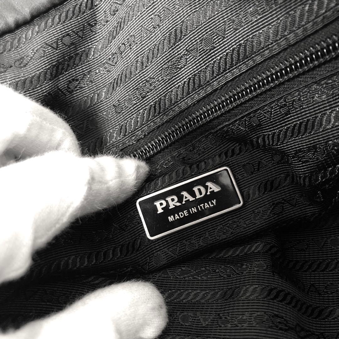 PRADA プラダ　ショルダーバッグ　トートバッグ　ナイロン　黒　ハンドバッグ