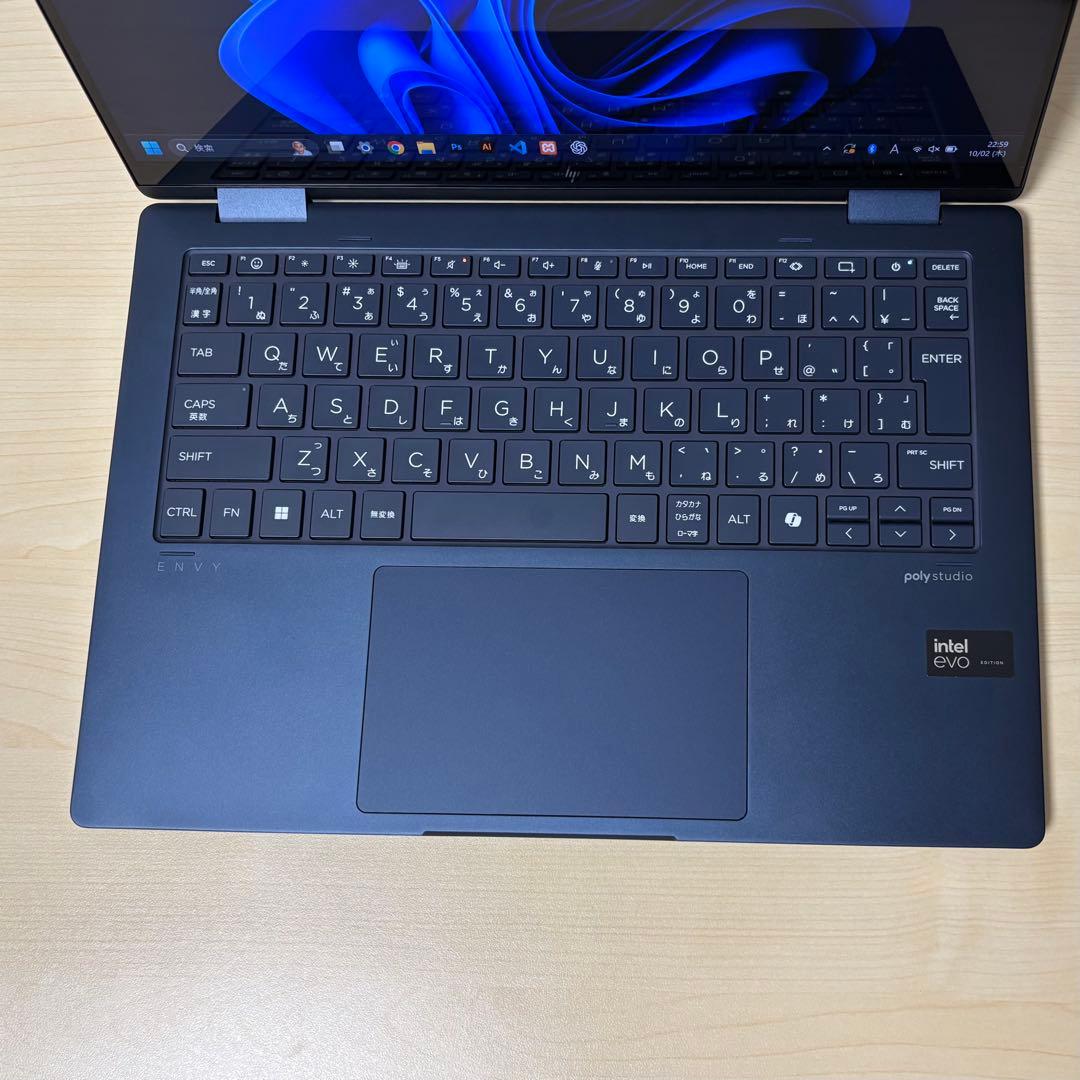 Windowsノート本体 HP Envy x360 2-in-1 Laptop 14-fc0017TU