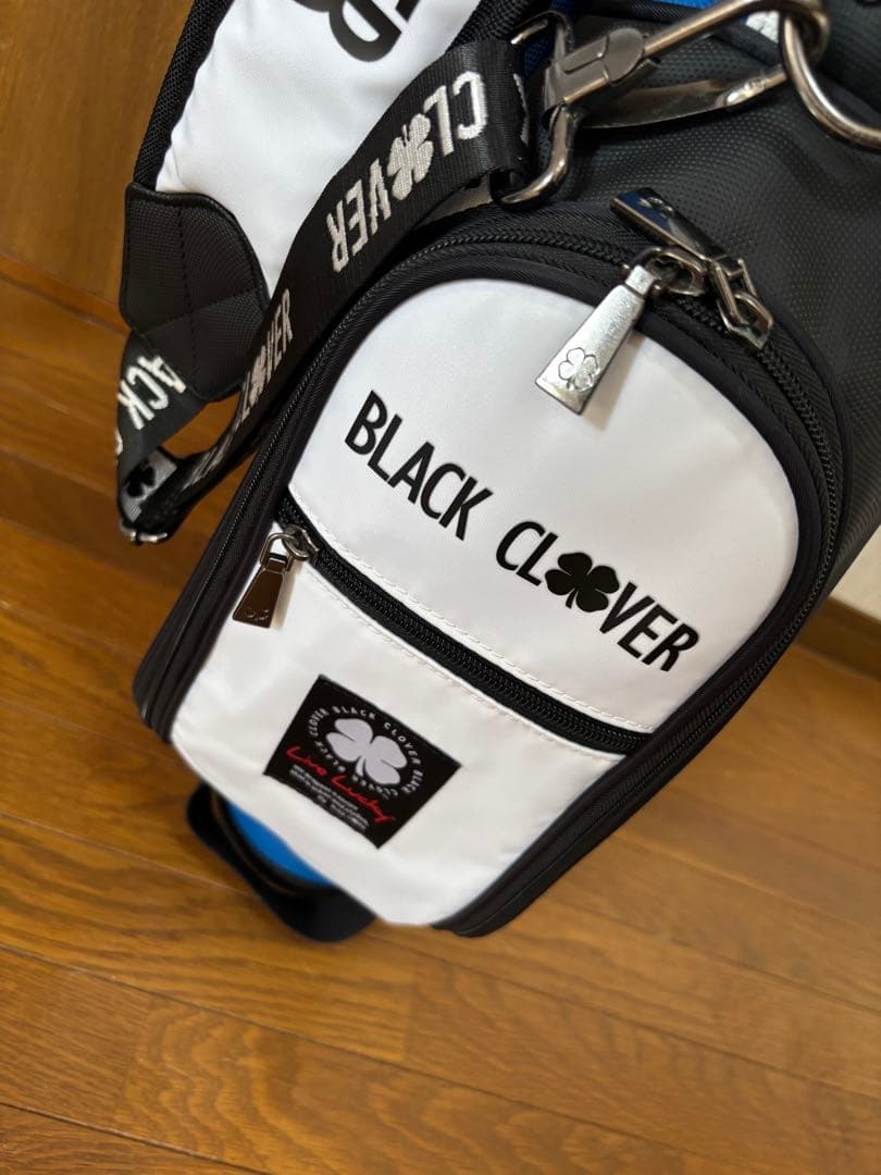 訳あり美品‼️BLACK CLOVER キャディバッグ