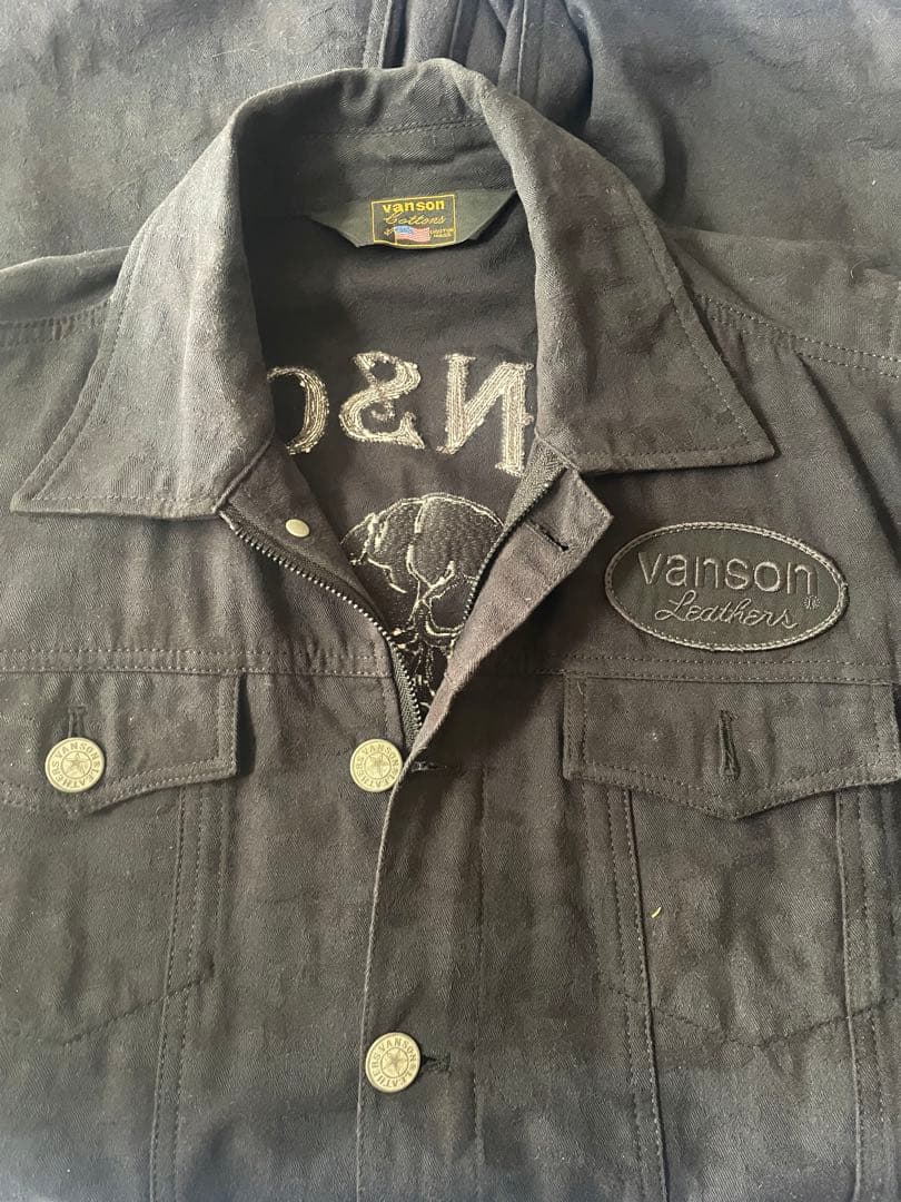 y*e様 Vanson 黒 オーバーオール