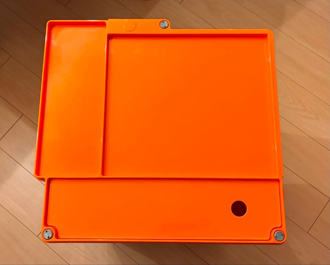 BOBY WAGON ボビーワゴン 3段3トレイ 廃盤\"オレンジ\"収納ラック