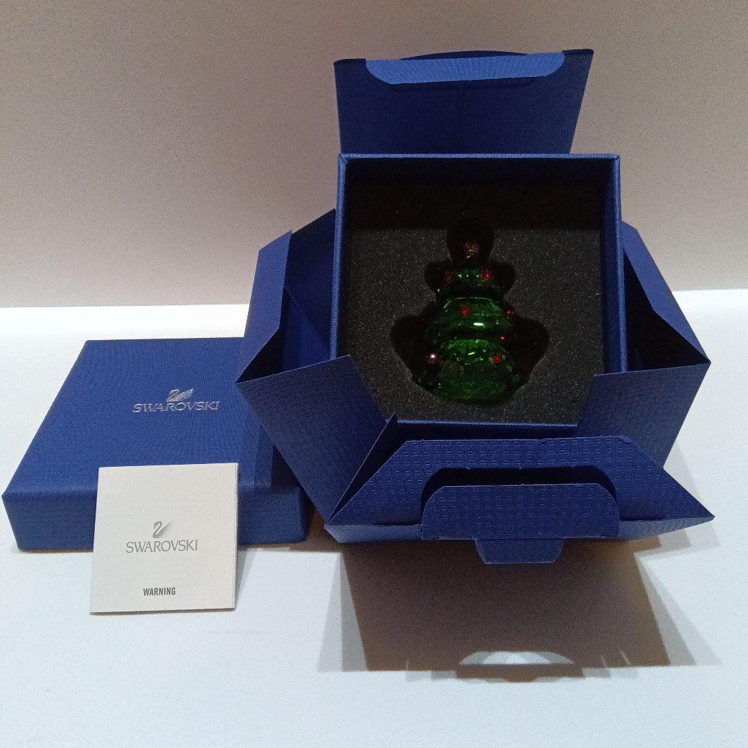 かな　Swarovski　スワロフスキー置物　クリスマスツリー