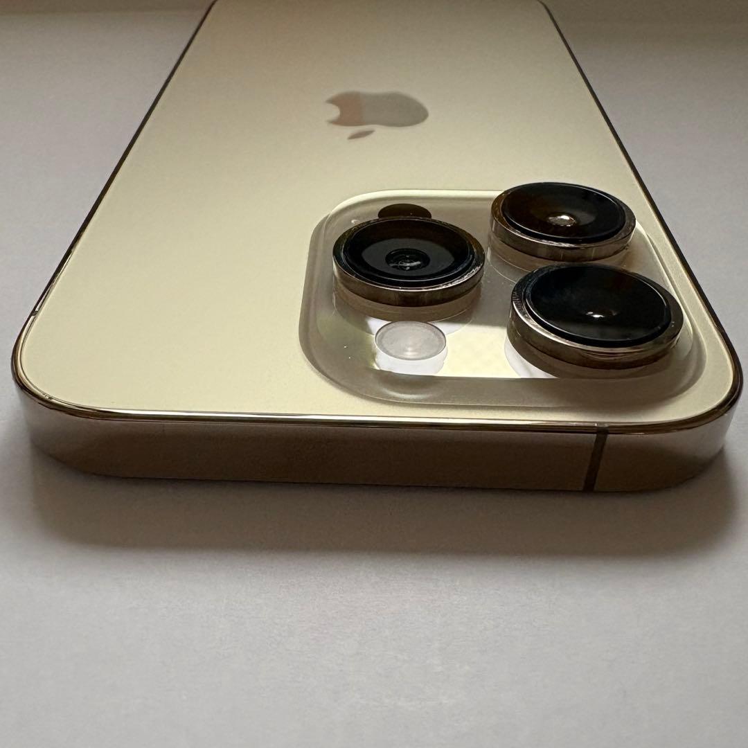 【お値下げ中】アイフォンiPhone 14 Pro ゴールド 本体 Simフリー