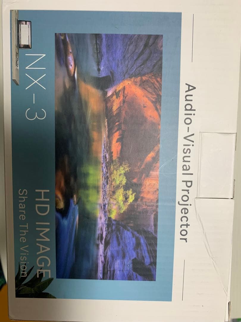 プロジェクター小型家庭用4K対応 360回転スタンド付 6759