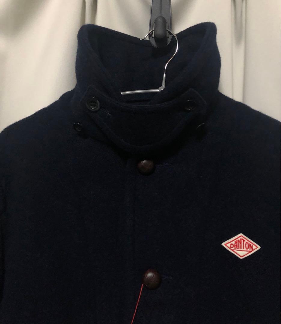 【新品タグ付き】DANTON ダントン ウールモッサ フード付き ロングコート