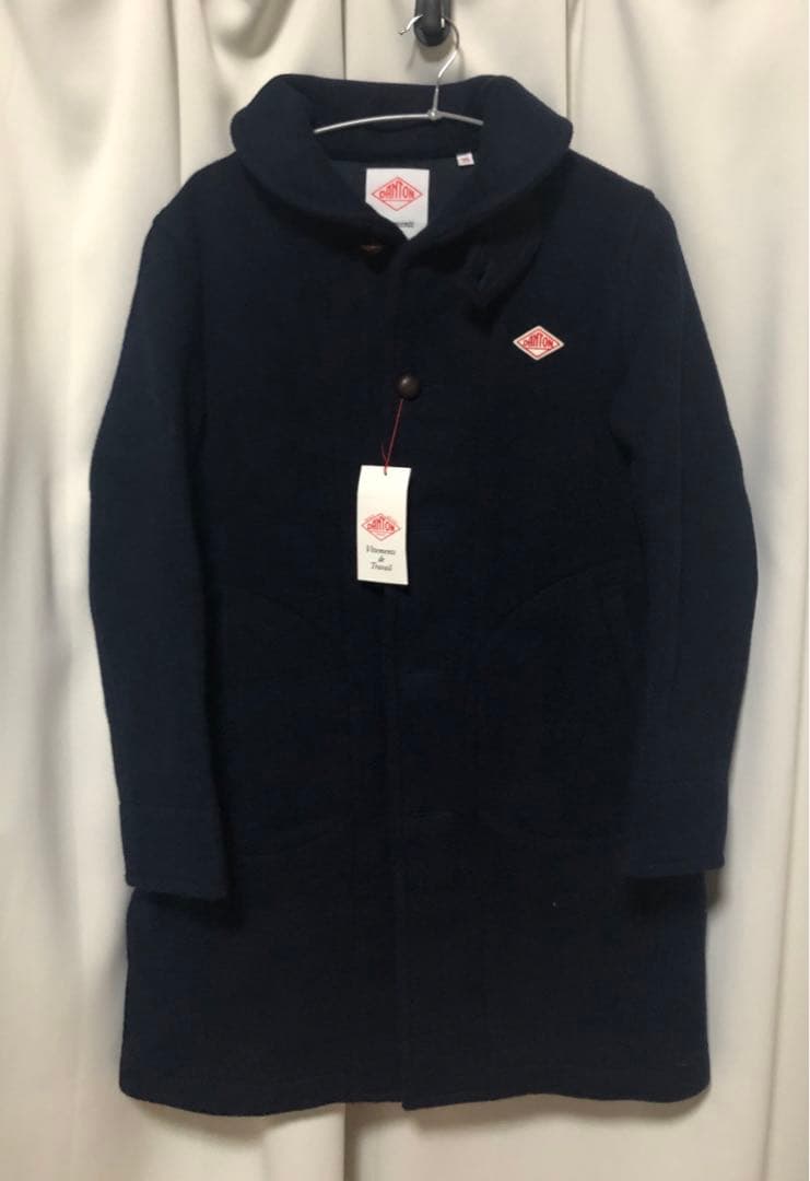 【新品タグ付き】DANTON ダントン ウールモッサ フード付き ロングコート