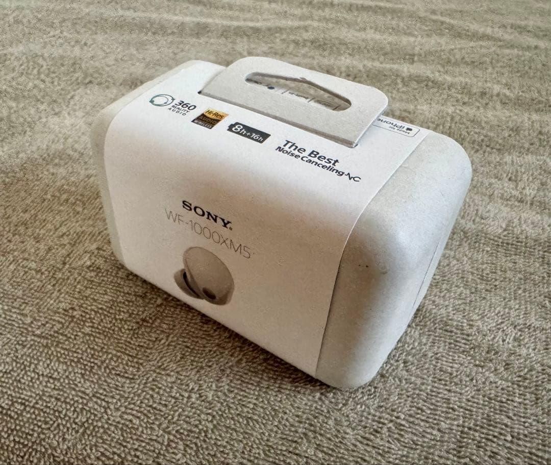 新品未開封 SONY WF-1000XM5/SC プラチナシルバー