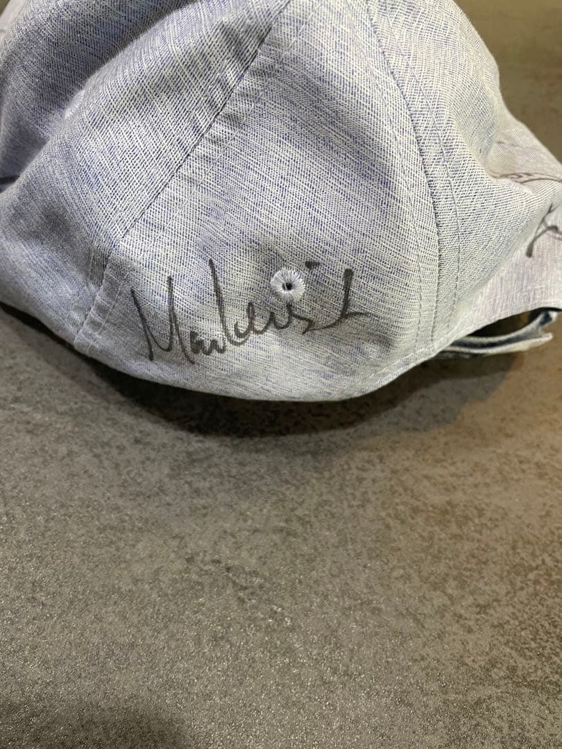 【希少】松山英樹　リッキーファウラー アダムスコット他　サイン入りキャップ