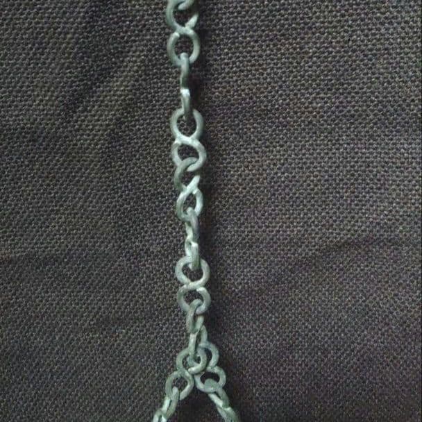 銅製　鳳凰　吊り花生　青銅製　吊り花器　舟形　時代物　カ10