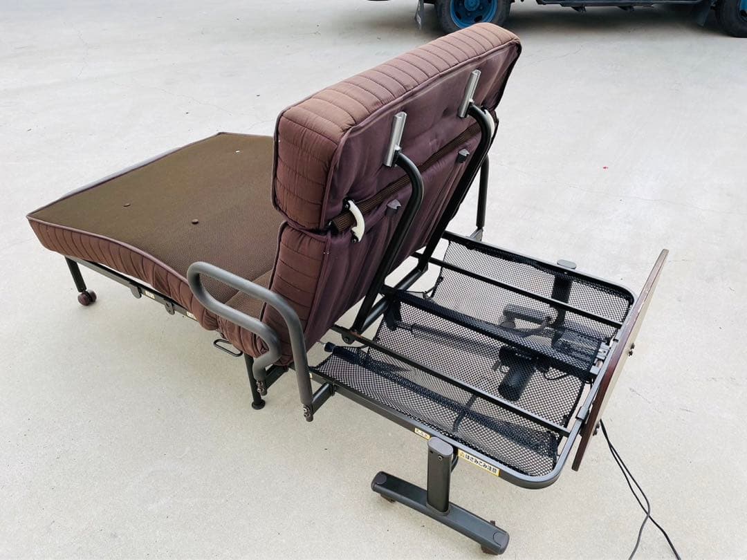 福岡発　アテックス　収納式　電動　リクライニング　ベッド　介護