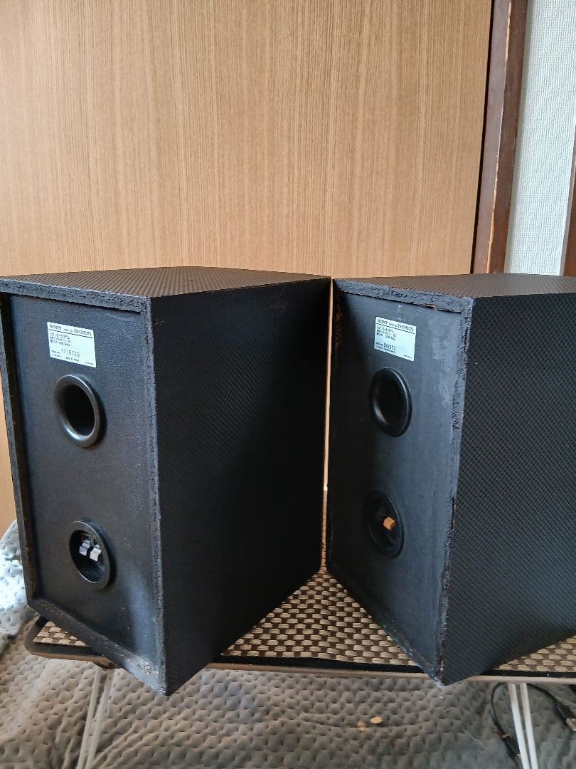 ​【カスタム品】SONY スピーカー SS-CMD373 カーボン調リメイク