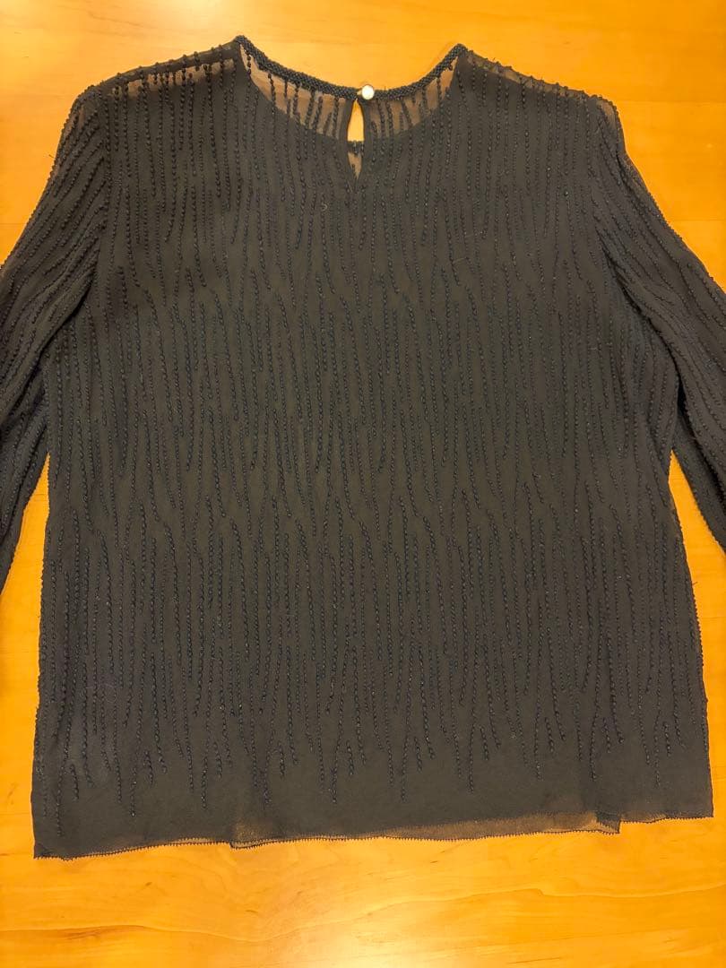 ミナペルホネン rain grass シルクブラウス