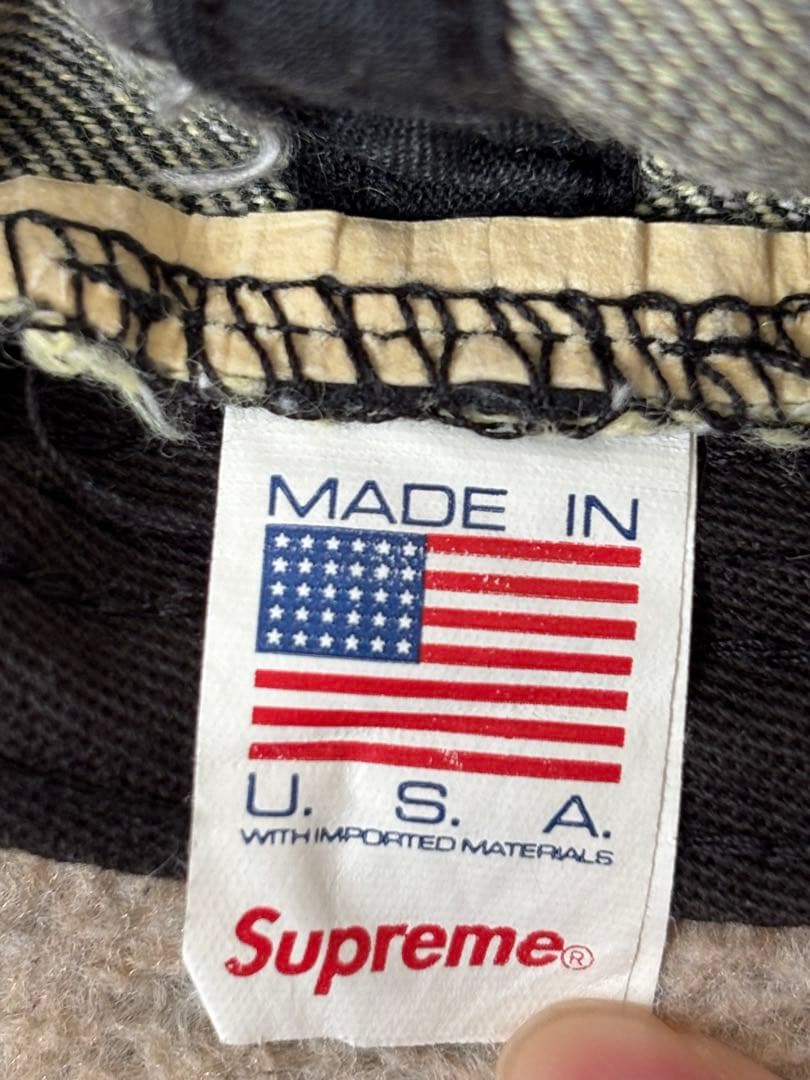 帽子 Supreme Kevlar Denim S Logo 6-Panel Cap