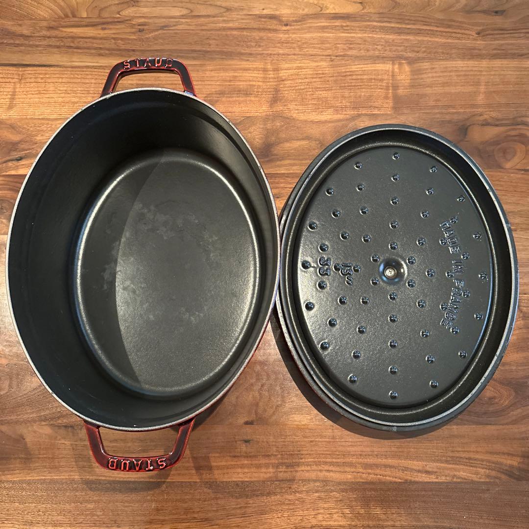 ストウブ　ココット33 グレナディンレッド