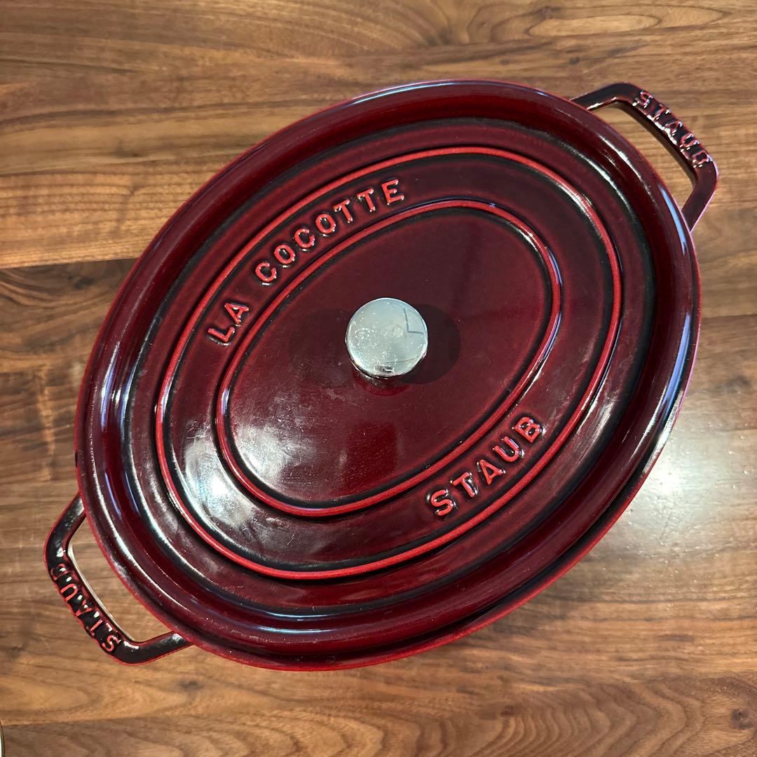 ストウブ　ココット33 グレナディンレッド