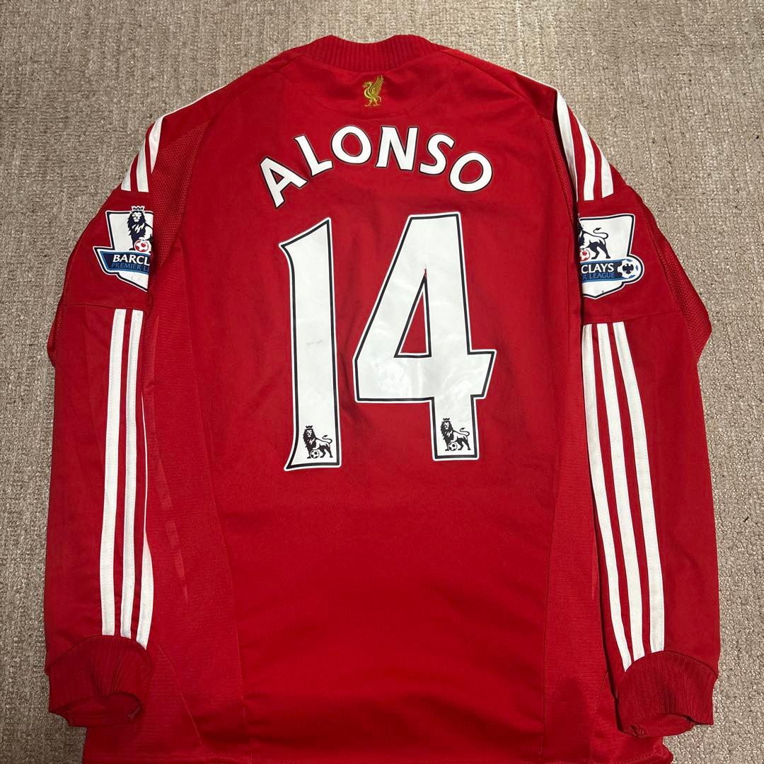 リバプール　08-09 ユニフォーム　長袖　14 シャビアロンソ