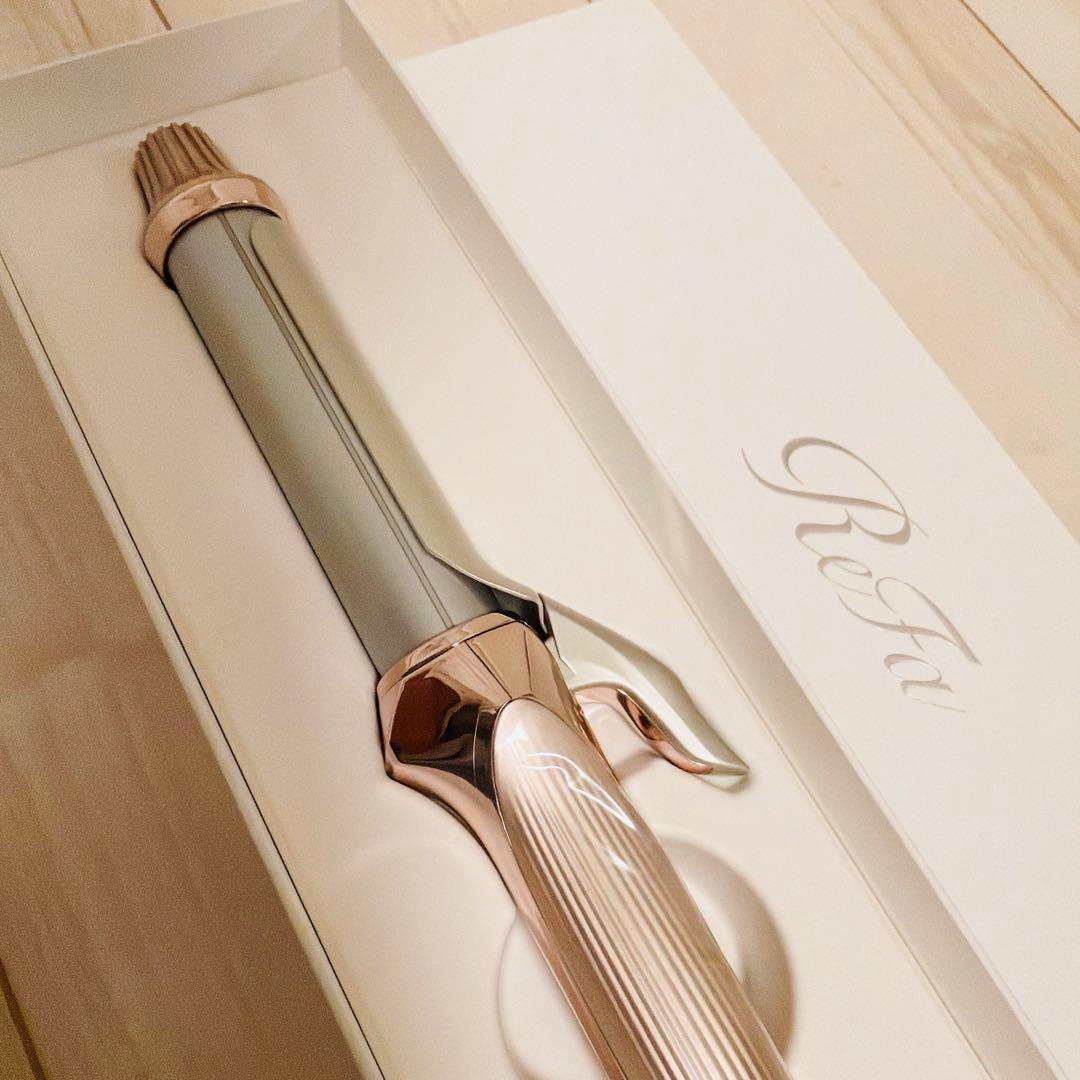 ReFa リファカールアイロン　プロ＋シャンパングレージュ
