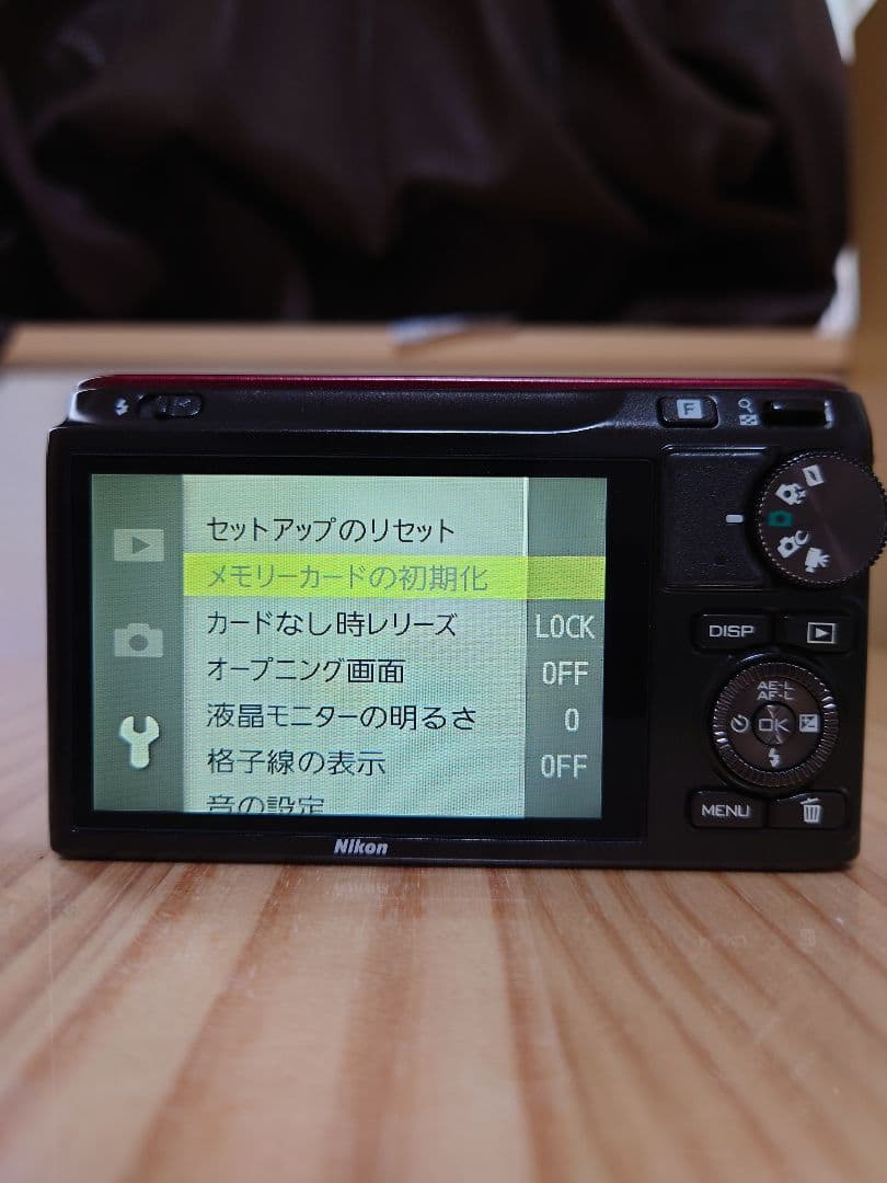 ★実用品★ Nikon ニコン J2 レッド ミラーレス一眼カメラ