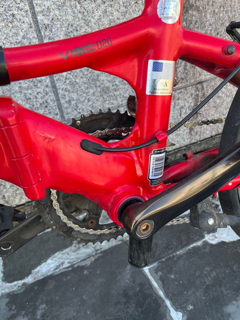 DAHON VISC D20 折り畳み自転車TIAGRA 2×10S