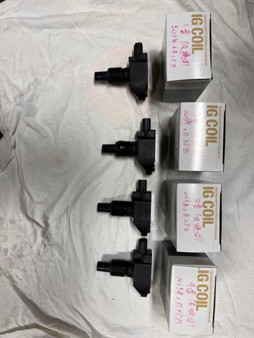 rx8 イグニッションコイル　プラグコード　イリジウムプラグ