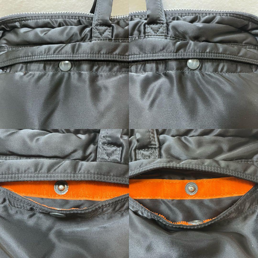 ☆美品☆ ポーター タンカー ブリーフケース 2way ブラック ナイロン 黒