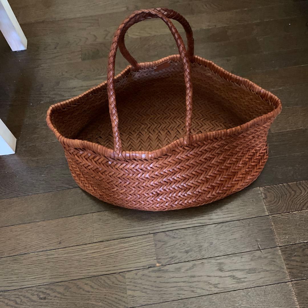 ドラゴン Dragon かごバッグ 大きめ 中古 多少難有 ・タグ付