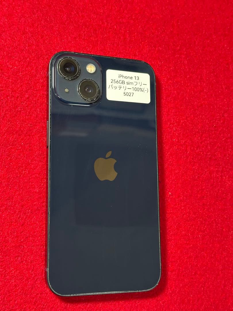 【5027】iPhone 13ミッドナイト 256GB simフリー
