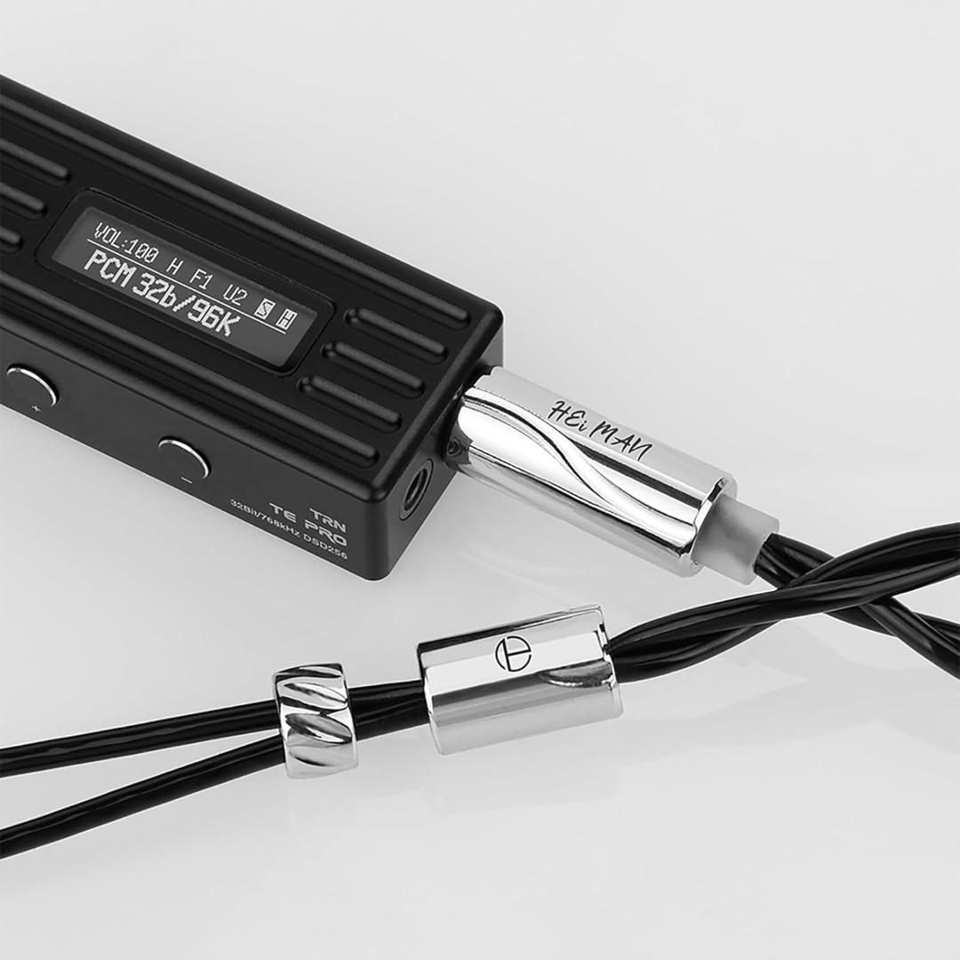 Linsoul TRN Heiman単結晶銅銀メッキ+純銀混合で編み込みハイブリ