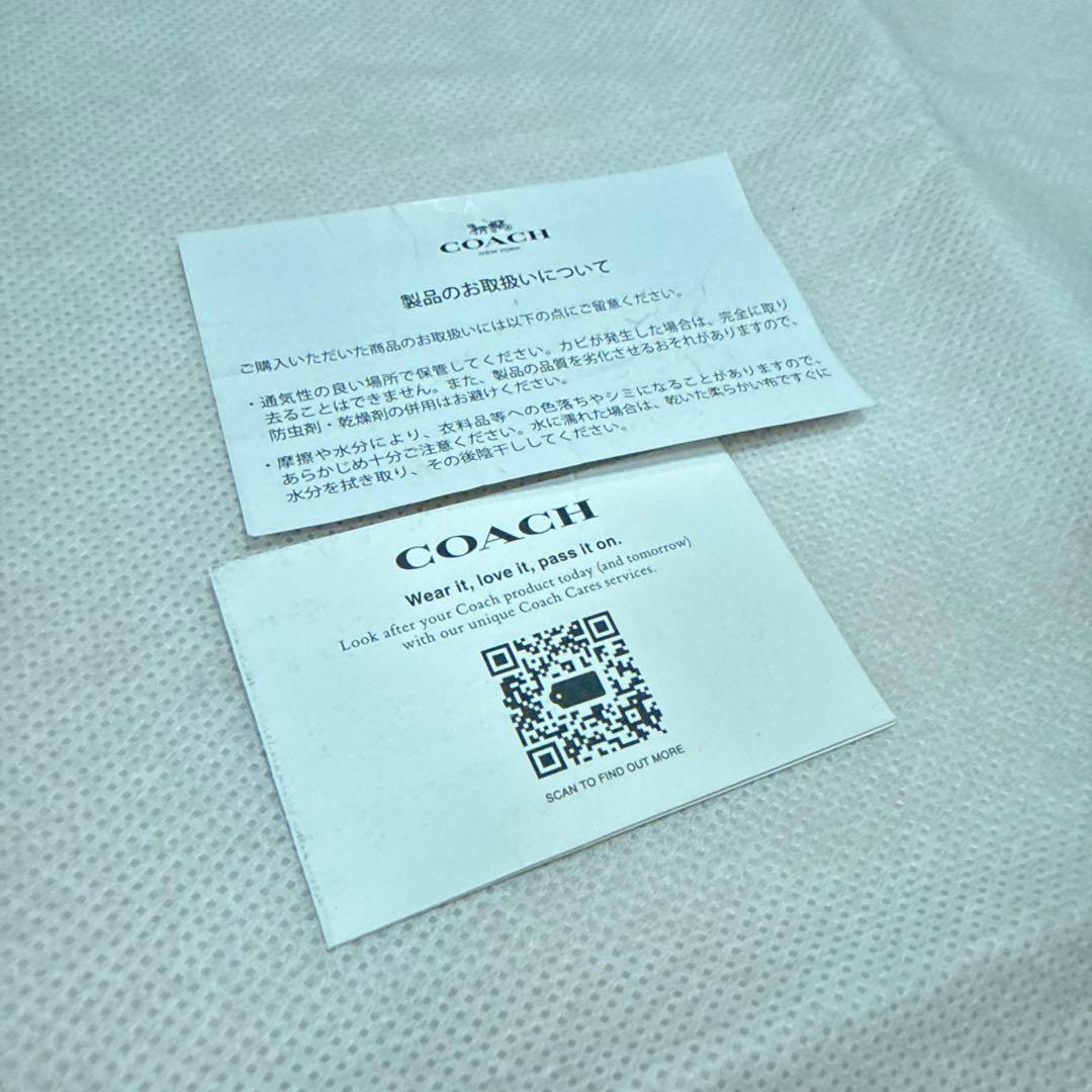 コーチ COACH トートバッグ 2way レザー CR390 QB/BK