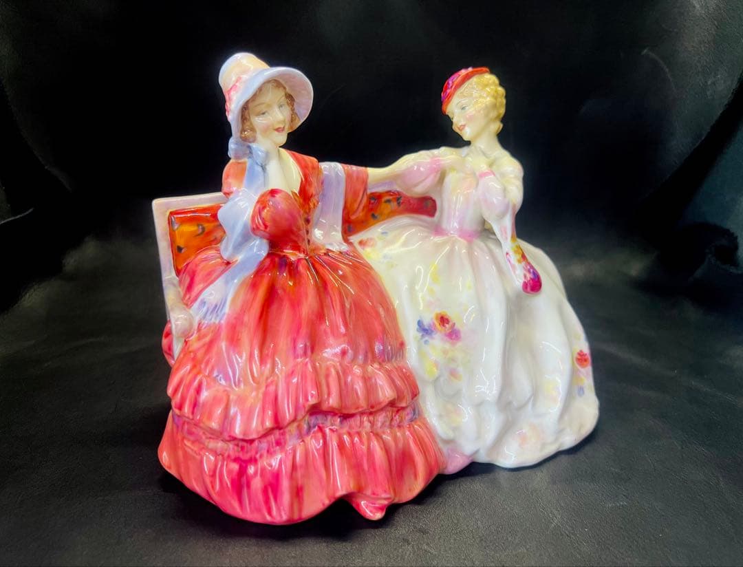 陶器製女性像 置物 置物