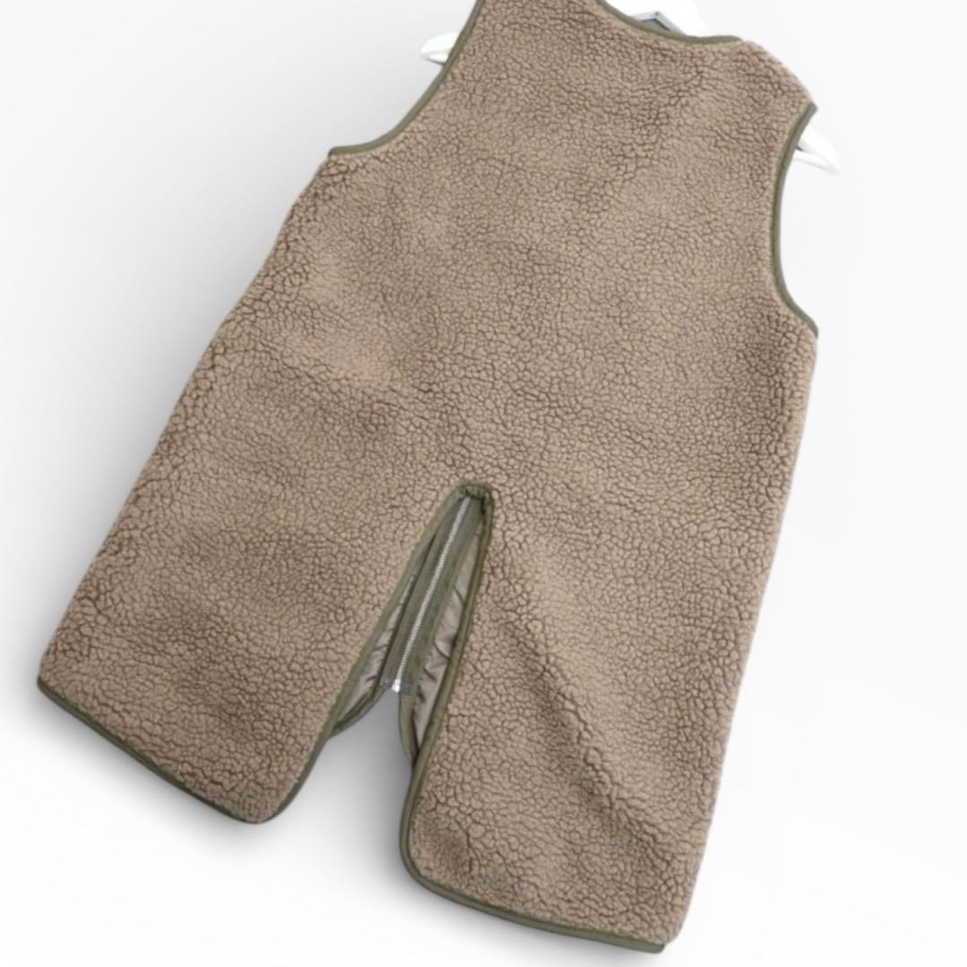 新品✨定価4.2万 エトレ　ミニタリーコート ボアベスト付き ゆったりしたS