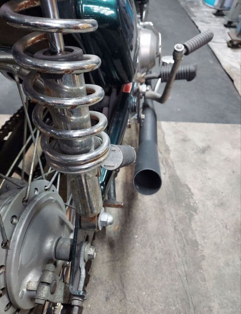 スーパーカブ　ワンオフマフラー　キャブ車専用　製作可能本数２本