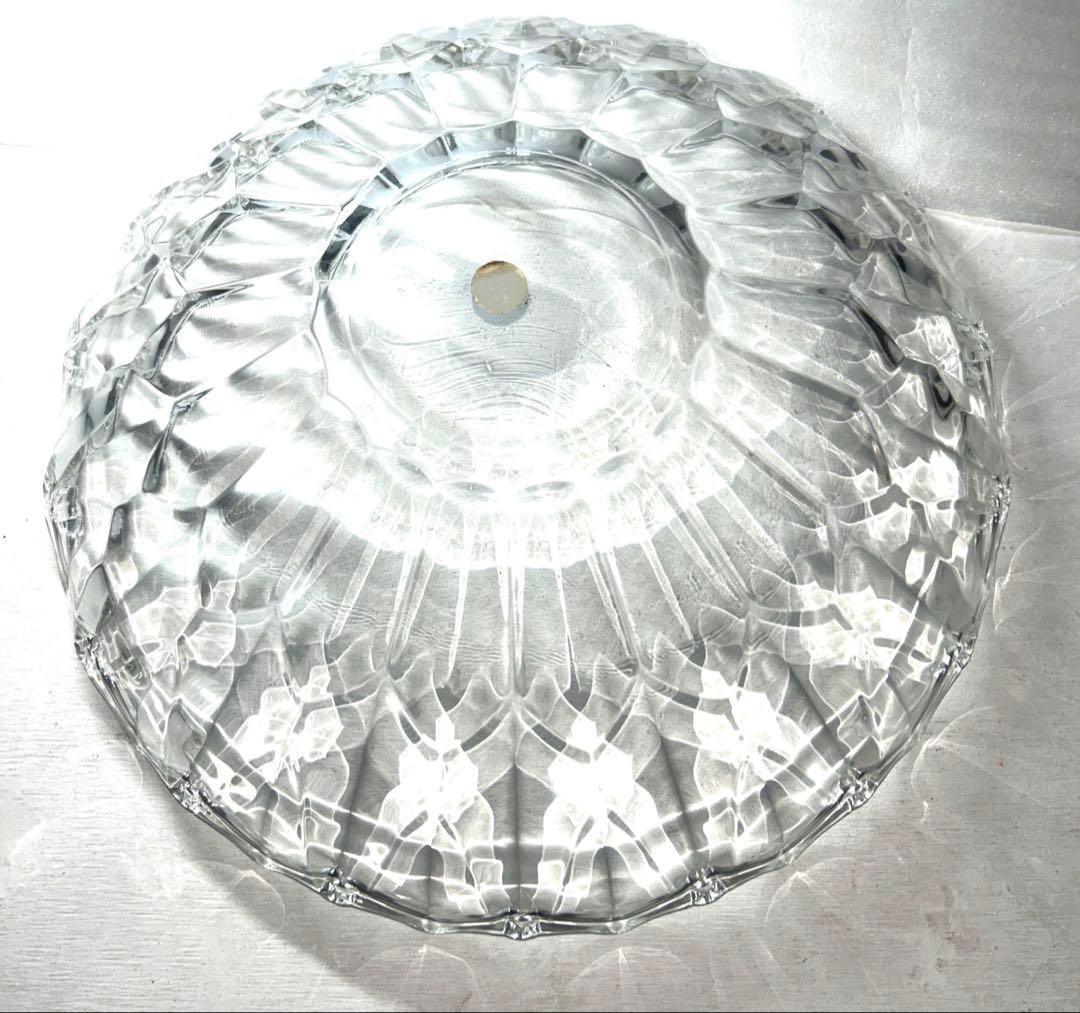 【ビンテージ】保谷ガラス ロータスリリー 盛鉢 コンポート