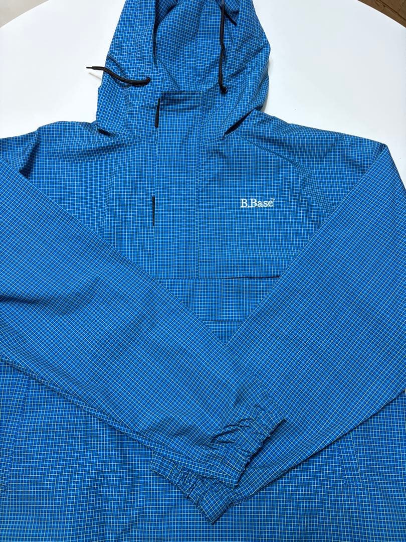 Broken Base ナイロンテックアノラック　ブルー