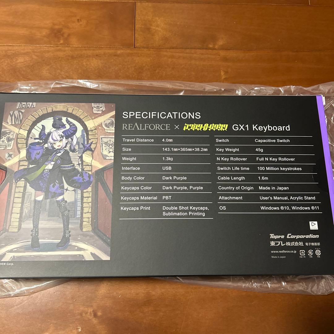 【あ】GX1 Keyboard ラプラス・ダークネス モデル 日本語配列