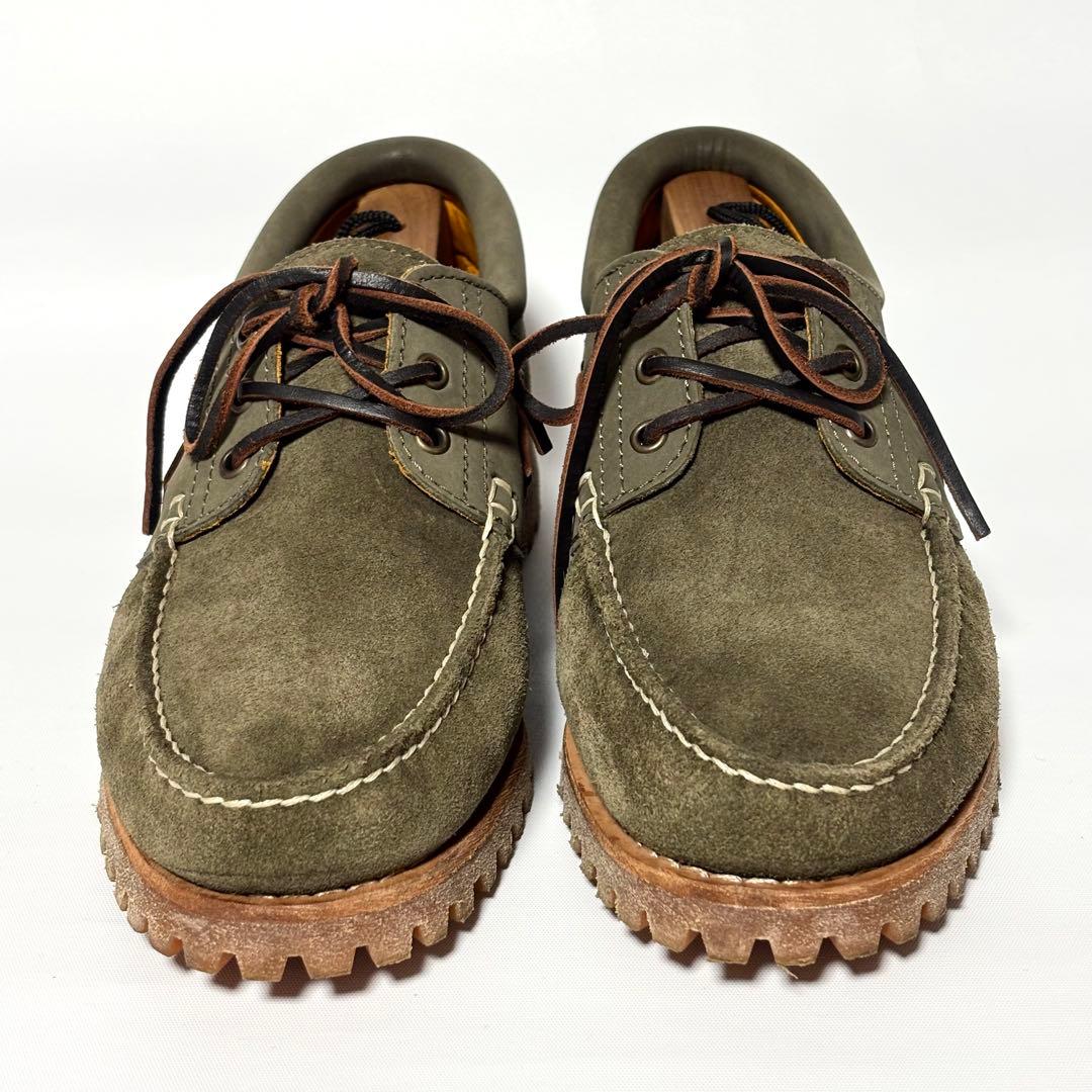 美品✨ ティンバーランド デッキシューズ 3EYE スエード カーキ J1948