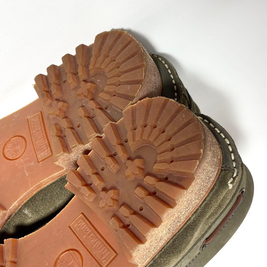 美品✨ ティンバーランド デッキシューズ 3EYE スエード カーキ J1948