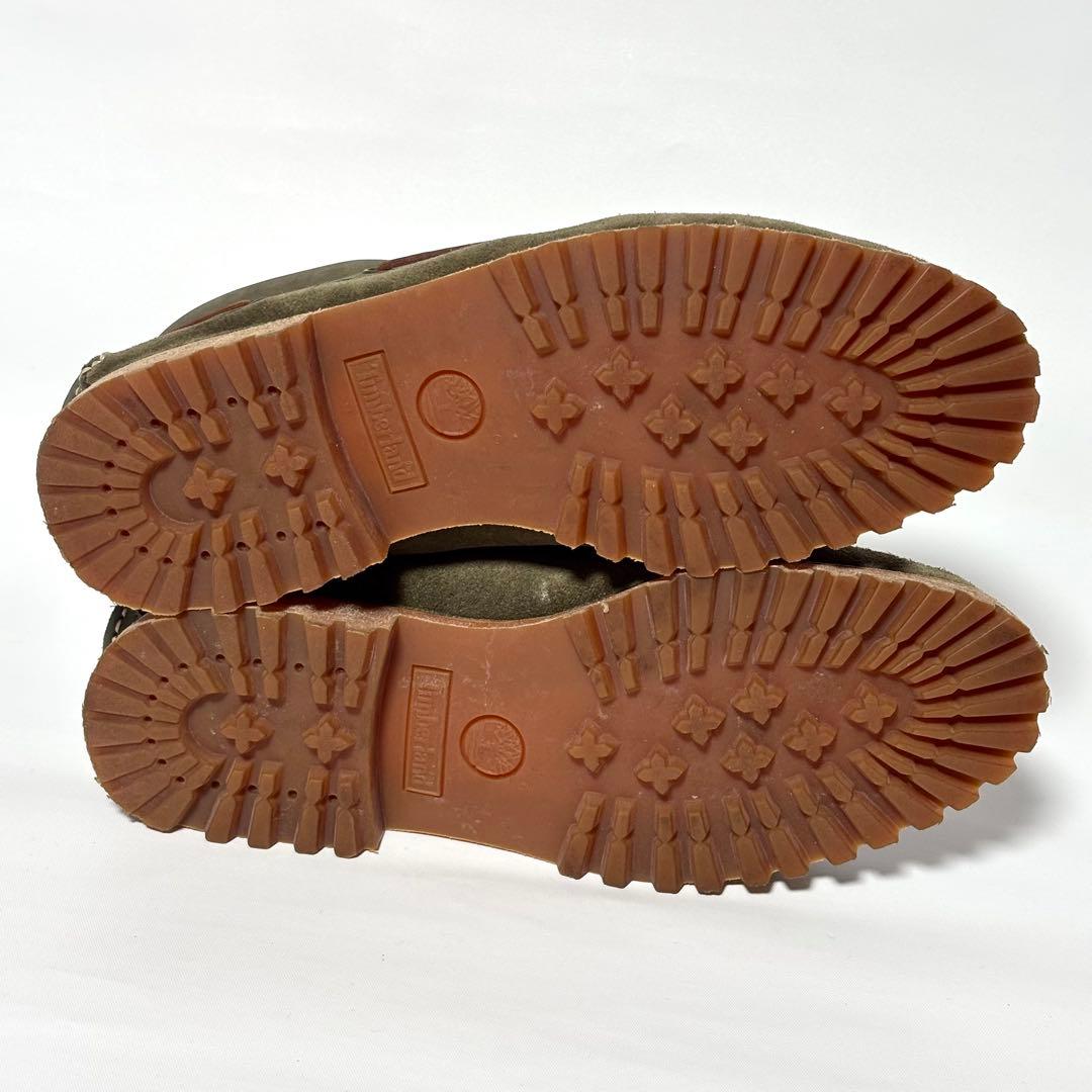 美品✨ ティンバーランド デッキシューズ 3EYE スエード カーキ J1948