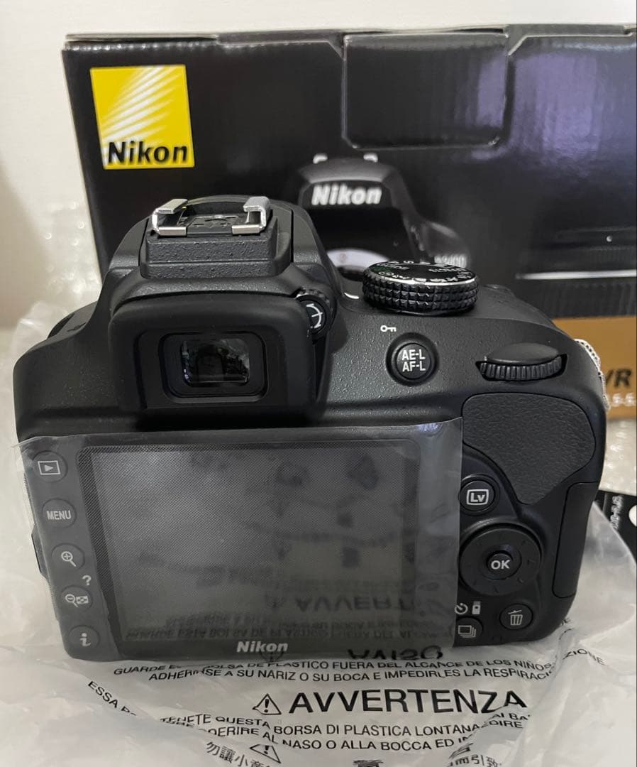 Nikon一眼レフカメラ D3400 AF-P 18-55 VR レンズキット