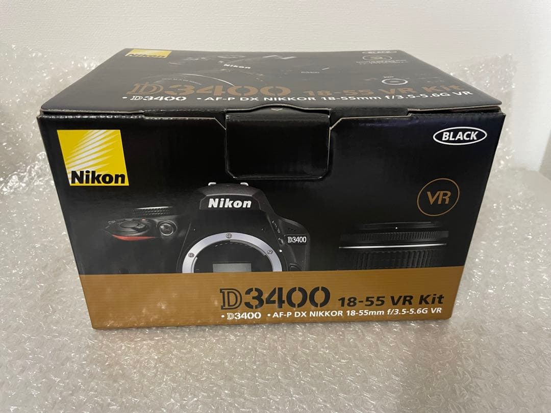 Nikon一眼レフカメラ D3400 AF-P 18-55 VR レンズキット