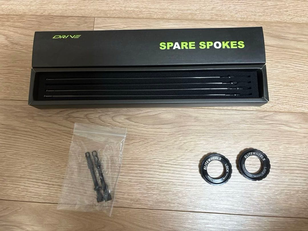 Elitewheels DRIVE40D ブラックデカール　シマノフリー