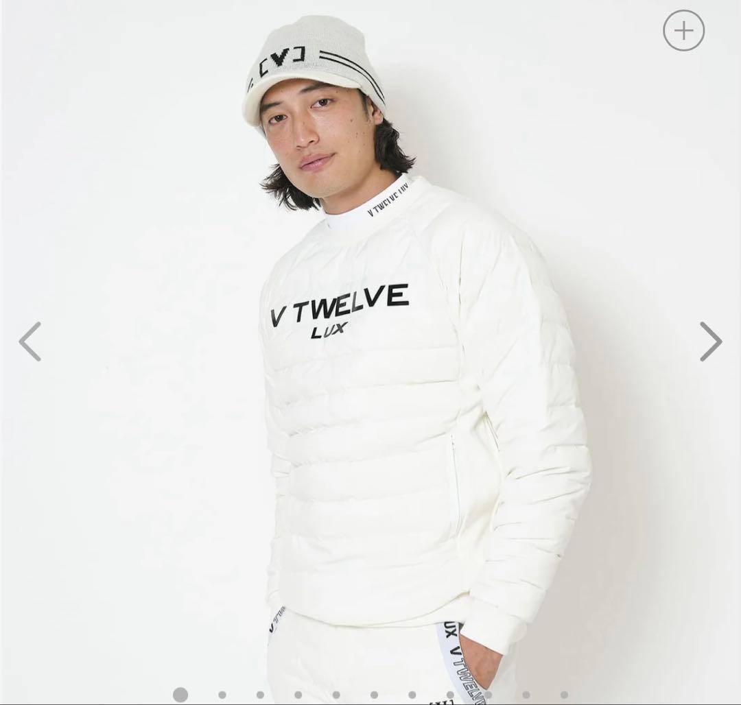 新品未使用　V12ゴルフ　LUX ダウン　Mサイズ