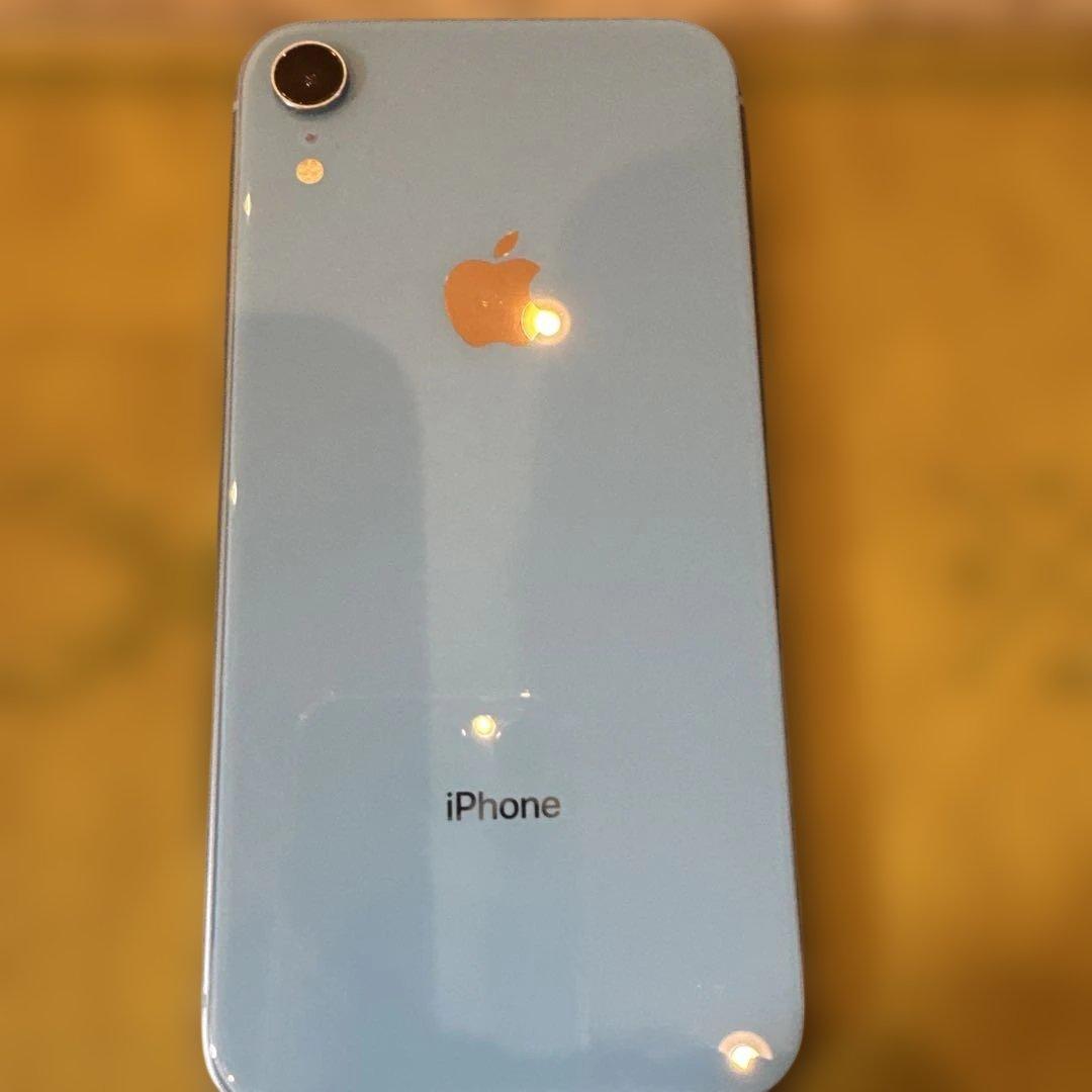 iPhone XR ブルーSIMフリー 最短で発送