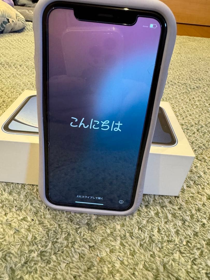 iPhone XR ブルーSIMフリー 最短で発送