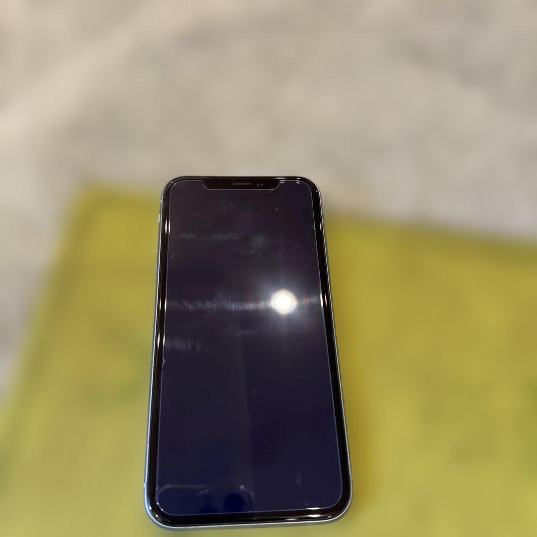 iPhone XR ブルーSIMフリー 最短で発送