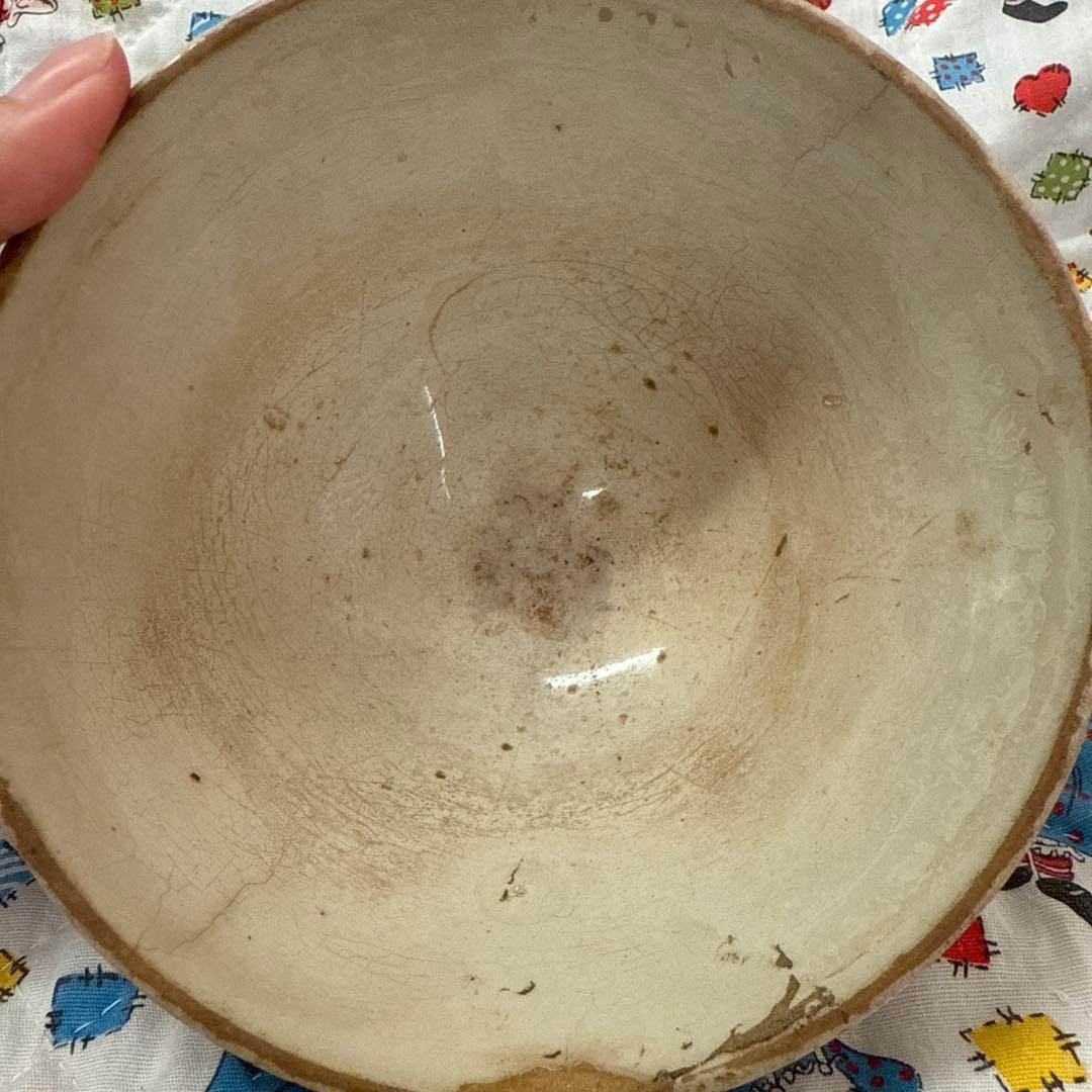 フランスのリュネヴィル、アンティークカフェオレボウル