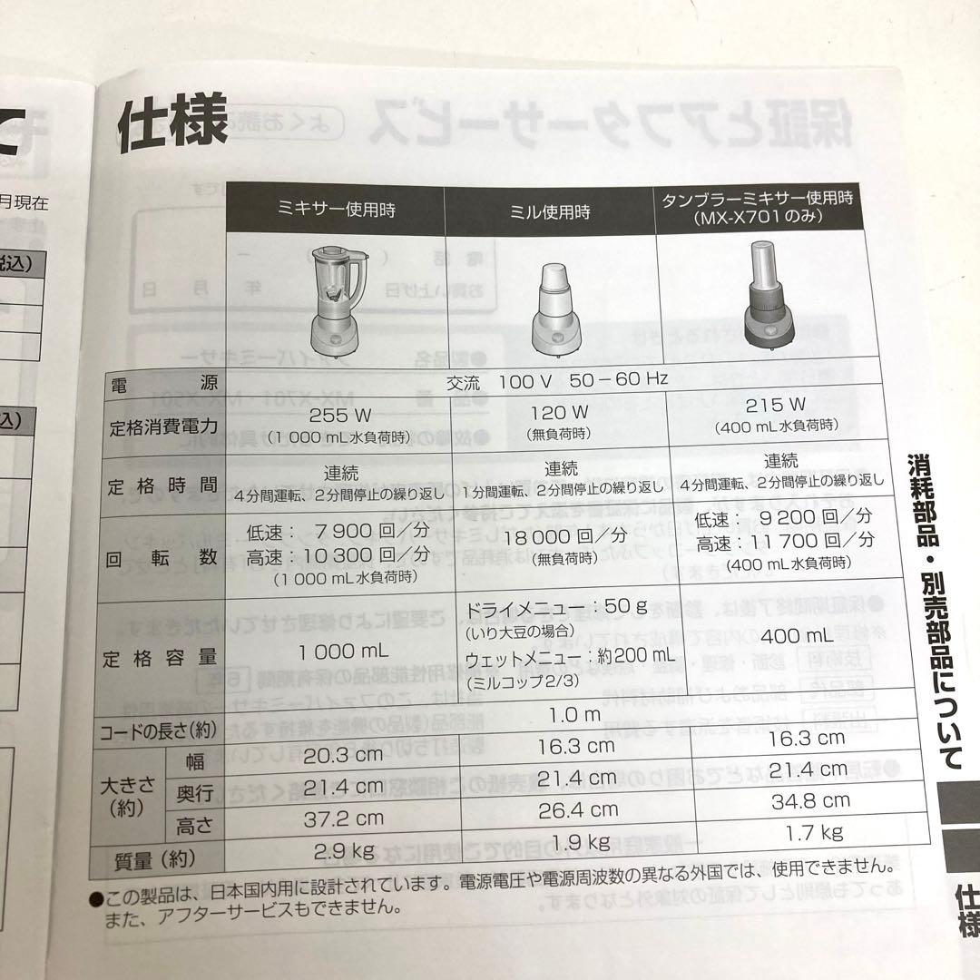 f252-24 Panasonic MX-X701-T ファイバーミキサー