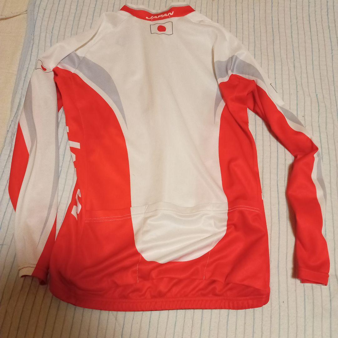 サイクルジャージ　日本代表　パールイズミ　XLサイズ　長袖薄手